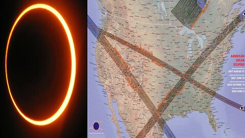 Rare 'ring of fire' solar eclipse will cross the U.S. on Saturday 10/14/2023