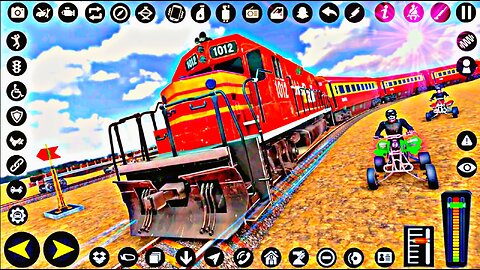Indian Train Driving Simulator 3D - Express Train Passenger Driver - Android GamePlay