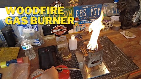 Firebox Wood Flame Gas Burner - Gear Unboxing