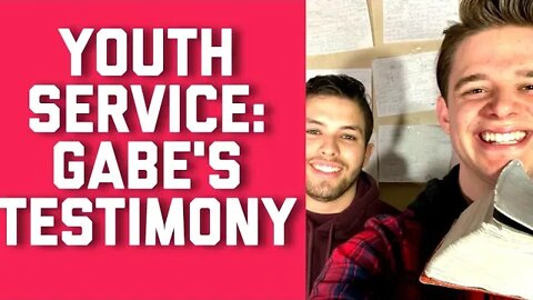 LIVE YOUTH CHURCH || MY TESTIMONY || GABE POIROT AND MATTHEW || MY TESTIMONY