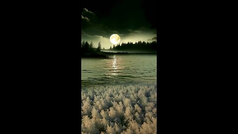 Beautiful Night by the Lake