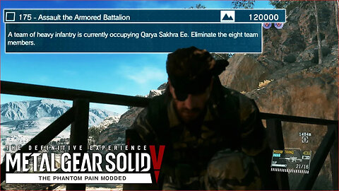 Assault The Armored Battalion - MGS 5 The Phantom Pain Modded