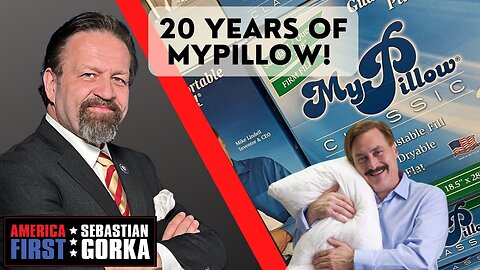 20 years of MyPillow! Mike Lindell with Sebastian Gorka on AMERICA First