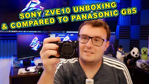 I Switched To A Better Camera! Sony ZVE10 vs Panasonic G85!