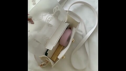 2022 New Women Shoulder Bag PVC Transparent Graffiti Messenger | Link in the description 👇 to BUY