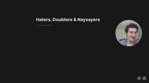 How To Deal With Haters, Doubters & Naysayers