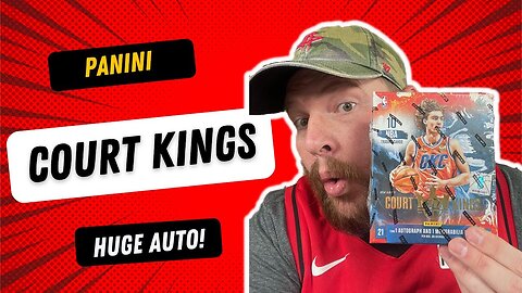 Unboxing the 2021 Panini Court Kings Hobby Box and Revealing a Monster Autograph!