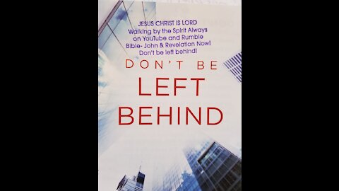 Left Behind Letter- Repent NOW! JESUS IS COMING SOON