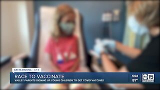 Valley parents signing up children for COVID-19 vaccine