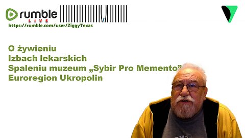 Dr Jerzy Jaśkowski o żywieniu, Izbach lekarskich, muzeum Sybiraków i Ukropolin