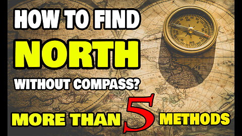 How to find North without Compass | How to find East and West direction without compass