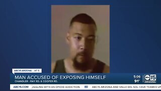 Chandler PD searching for man accused of stalking, sexual indecency