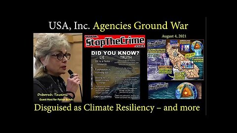 Ground War Disguised as Climate Resiliency Deborah Tavares