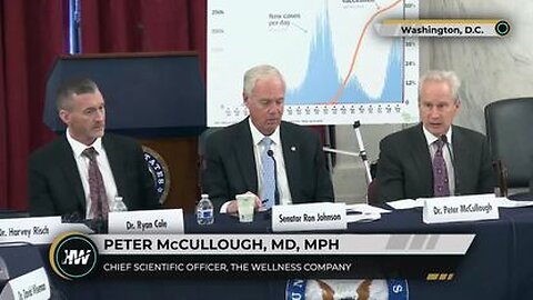 Dr. Peter McCullough - US Senate: Drug Safety Comes First in Public Health