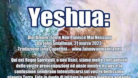 Yeshua Dio Amore Fonte Non Punisce Mai Nessuno