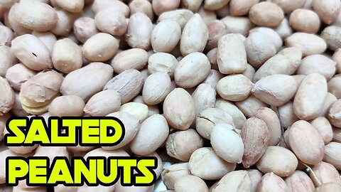 Salted Peanuts Just in 5 mins | Salt Roasted Peanuts |