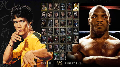 MK11: Mike Tyson VS Bruce Lee | Mortal Kombat 11