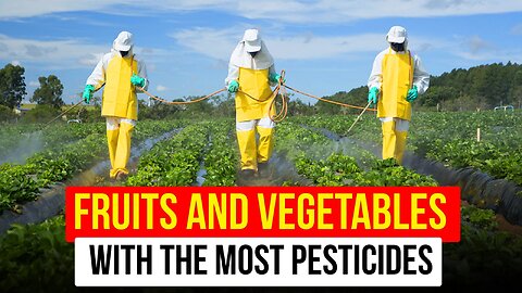 🚫🍓 DIRTY DOZEN: FRUITS AND VEGETABLES WITH THE MOST PESTICIDES! 🌿🔍 #DirtyDozen #PesticidesInProduce