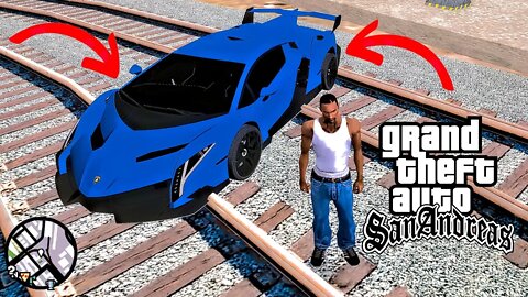 Secret Lamborghini Veneno Super Car Location in GTA San Andreas (Cheat Code)