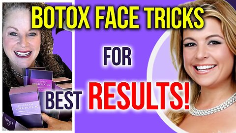 Botox Face Tricks for BEST Results! #botox #antiaging #over40beauty