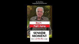 Don't Fight Aging