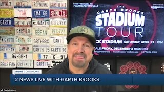 LIVE Garth Brooks interview