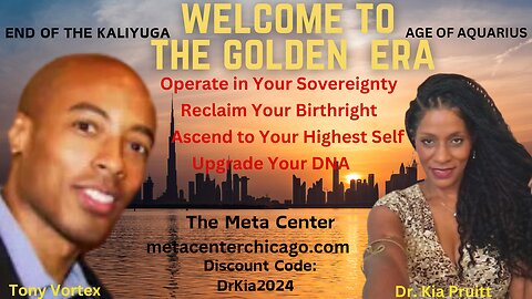 Sovereignty is Our Birthright! How To Exercise Our Sovereignty By Taking Control of Our Health (Mind, Body & Spirit)~Dr. Tony Vortex & Dr. Kia Pruitt @TheMetaCenter
