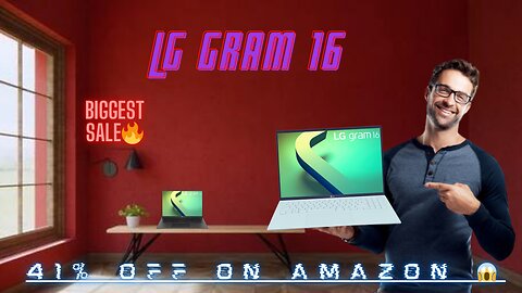 Buy Best Laptop LG Gram 16 In Cheap Price | 41% Off On Amazon 😱🔥