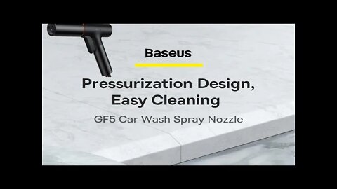 Baseus Car Wash Gun Washer Spray Nozzle High Pressure Cleaner For Auto Home Garden