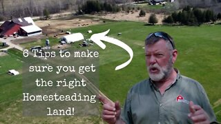 DONT buy your Homesteading Property without watching this!