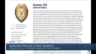 Aurora officially posts police chief job