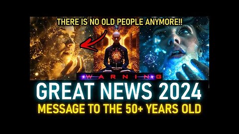 Great News 2024: Only Old people will see it! Vibrations are increasing, they stop growing old! (28