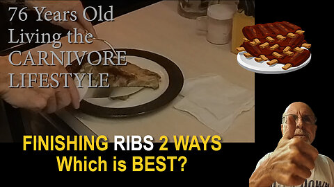 PREPPING EIGHT MEALS Part 2 - Finishing BABY BACK RIBS - AIR FRYER or BBQ GRILL? - YOU DECIDE