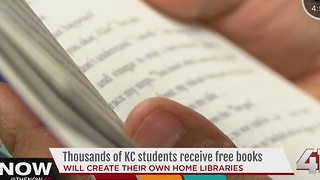 Thousands of KC students receive free books