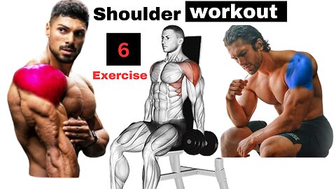 Effective 6 Exercises For Big Shoulder | Best Shoulder Workout - Being Muscular