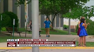 Lockdown at Greenfield Middle school