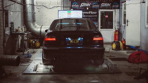 M5 E39 Dyno test pre Supercharger install