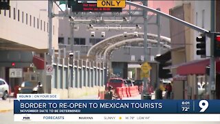 Economic boost: U.S border to reopen to Mexican tourists