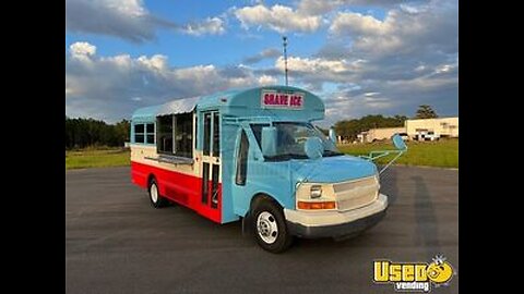 Freshly Painted 2006 Chevrolet Ice cream Truck | Ice cream Bus w/ Front & Rear PA System for Sale