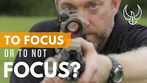 Do I Focus on the Front Sight or Not? Bet You Can't Guess The Answer..