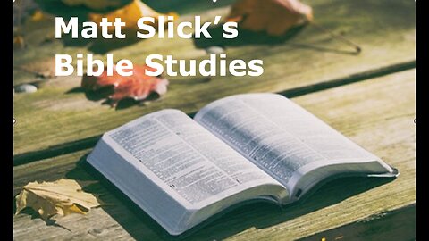 Matt Slick Bible Study, Romans 3