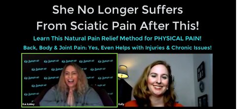 Natural Pain Relief For Back, Body & Joint Pain: Helps Injuries, Chronic Issues & Sciatic Pain Too