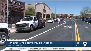 Major Downtown intersection reopens