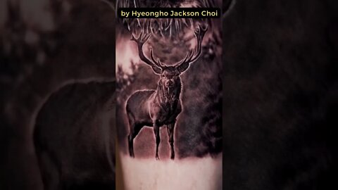Stunning Work By Hyeongho Jackson Choi #shorts #tattoos #inked #youtubeshorts
