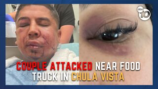 Couple beaten, mugged outside of food truck in Chula Vista