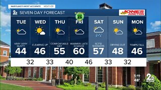 WMAR-2 News Ally Blake Monday weather