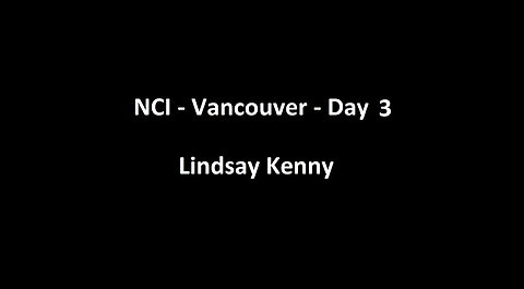 National Citizens Inquiry - Vancouver - Day 3 - Lindsay Kenny Testimony