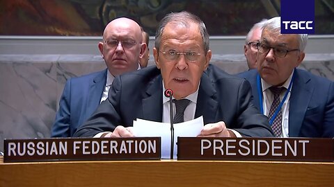 Sergej Lavrov v RB OSN: Nikdo nedal západní menšině právo mluvit jménem celého lidstva!
