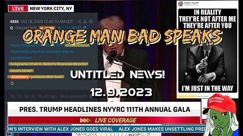 Trump Speaks at NYYRC 11th Gala