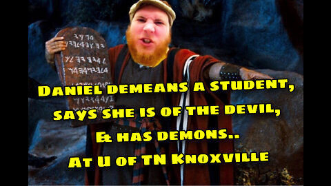 Daniel Lee tells student she’s of the devil, says she has demons..